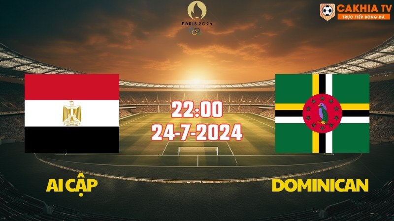 Ai Cập vs CH Dominican
