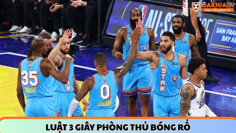 Luật 3 giây phòng thủ bóng rổ